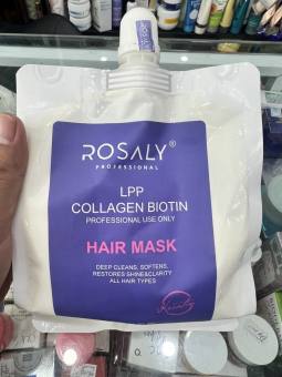 Kem Hấp Ủ Tóc ROSALY LPP Collagen Biotin 500ml