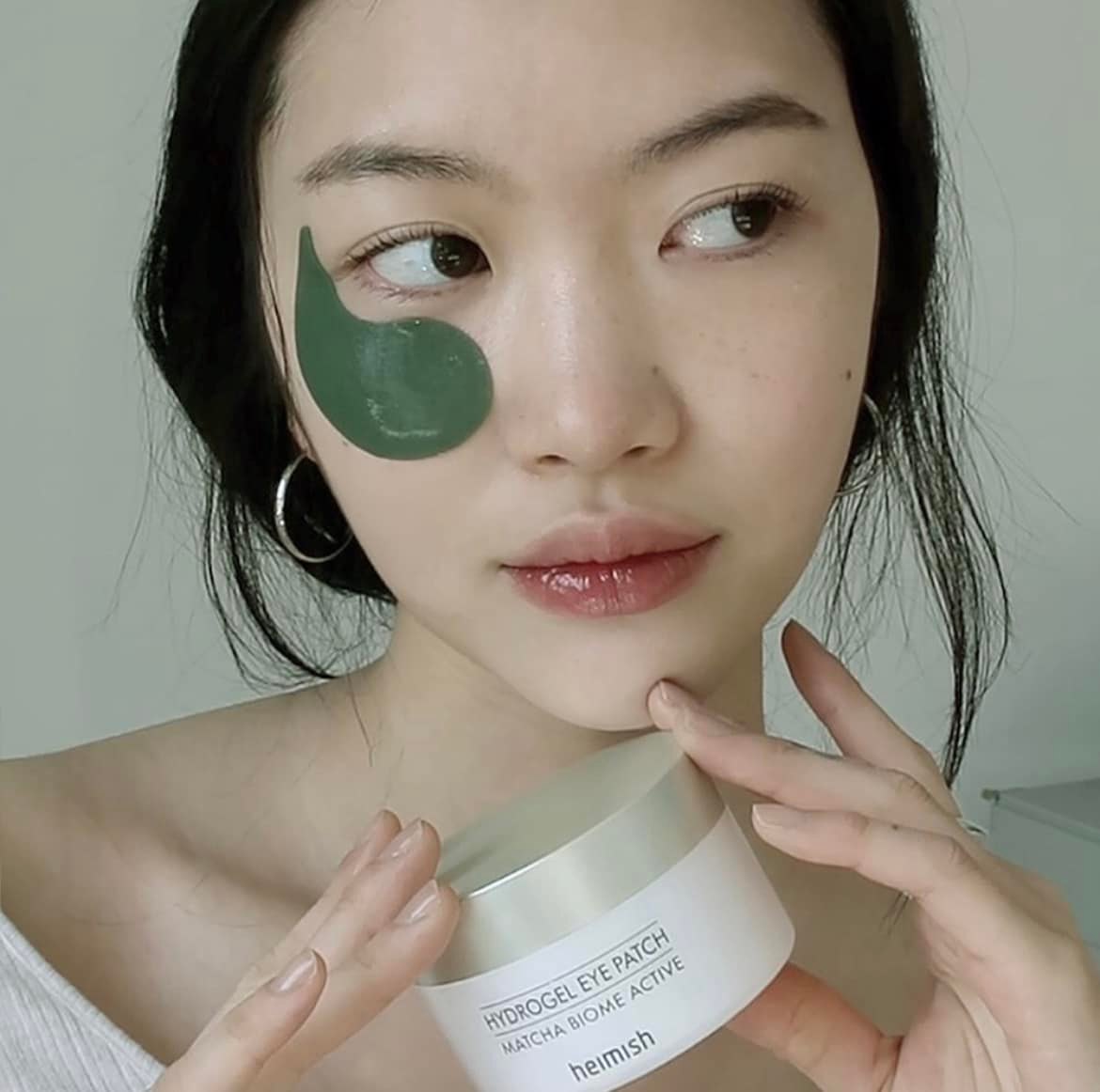 Mask mắt chống oxy hoá Matcha Biome Hydrogel hộp 60 miếng