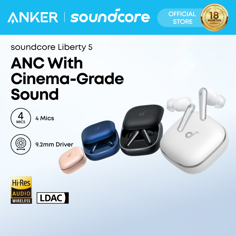 Soundcore C50i by Anker, Open-Ear Headphones, Clip-On Earbuds