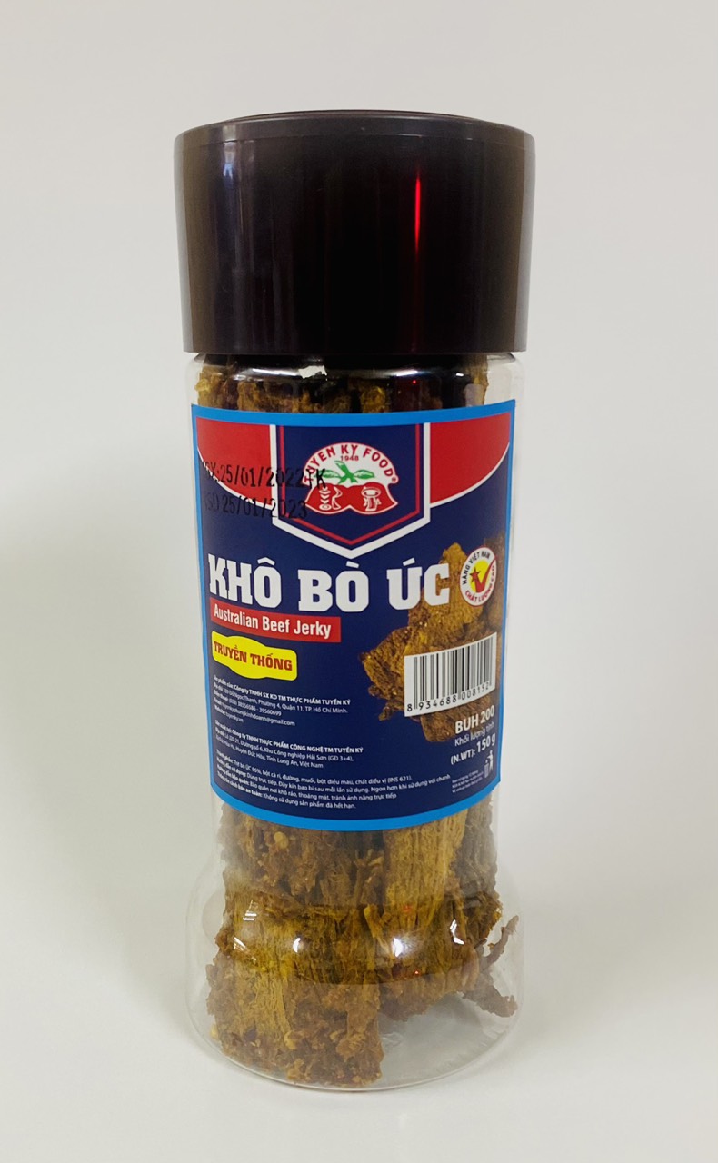 Khô bò úc tuyền ký buh hủ 150g