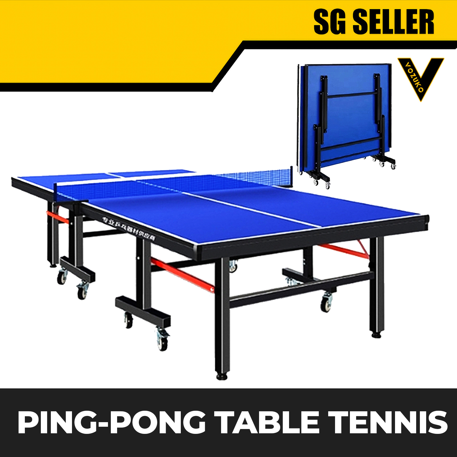 Foldable Ping Pong Table - Best Price in Singapore