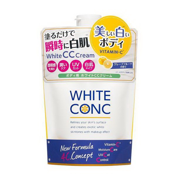 KEM DƯỠNG THỂ DƯỠNG TRẮNG TOÀN THÂN WHITE CONC 200GR - HÀNG NHẬT NỘI ĐỊA cấp ẩm dưỡng trắng toàn thân cho làn da mịn màng