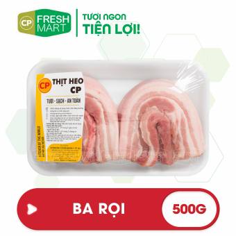 Ba Rọi CP 500g - Thịt Heo CP Foods - Tươi ngon tiện lợi - CP Fresh Mart