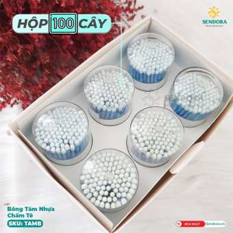 Tăm bông phun xăm thẩm mỹ (hộp)