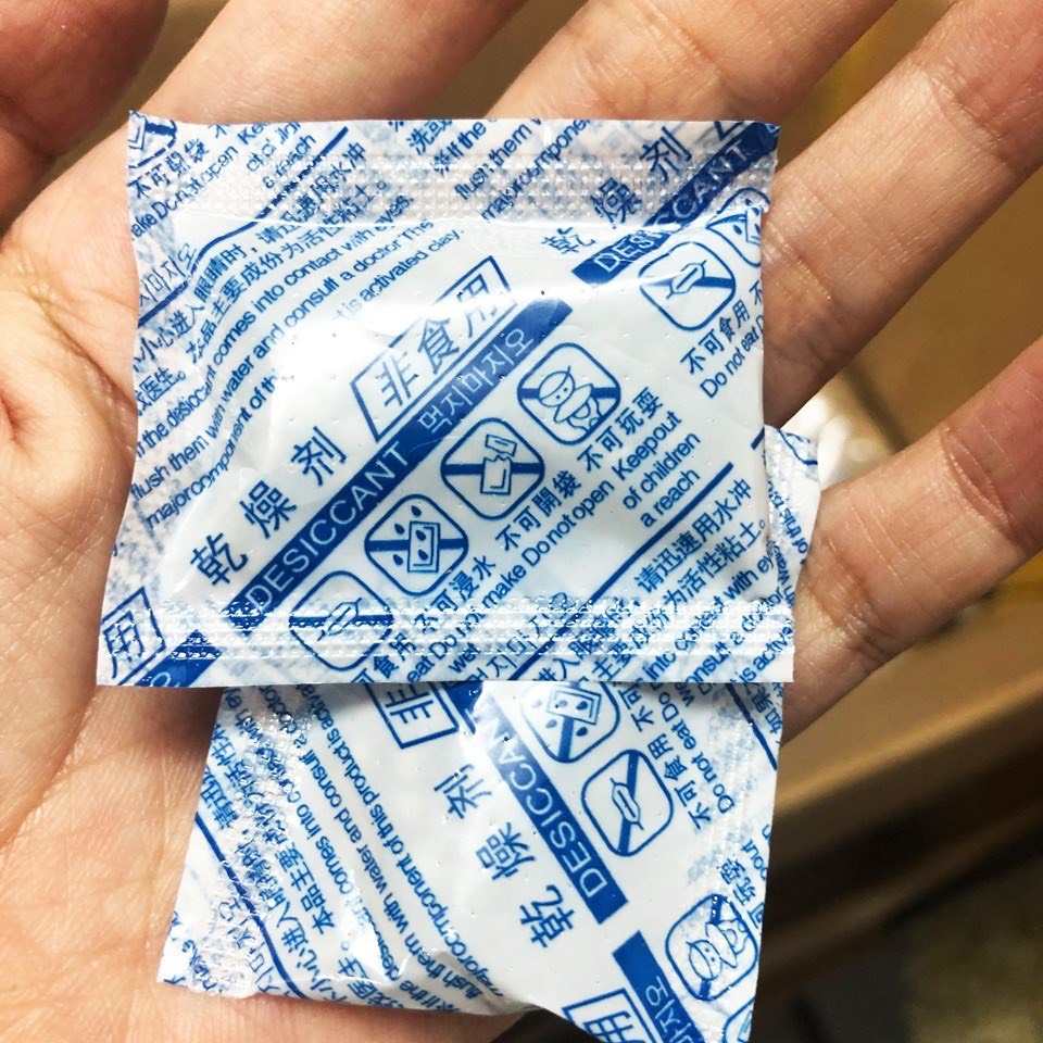 Gói hút ẩm đóng túi 1KG loại 30GR Silicagel - Gói chống ẩm mốc, khử mùi