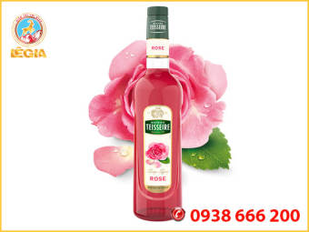 SIRO TEISSEIRE HOA HỒNG 700ML - TEISSEIRE ROSE SYRUP