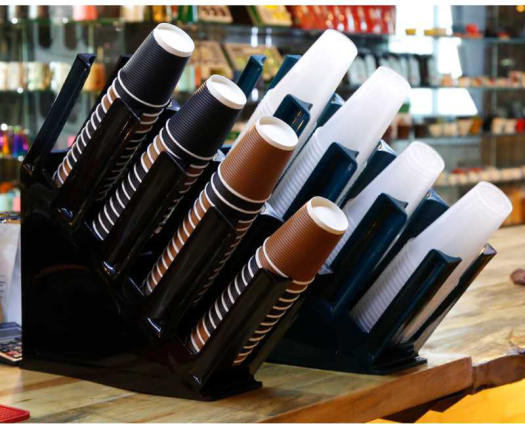 Kệ đựng cốc trà sữa