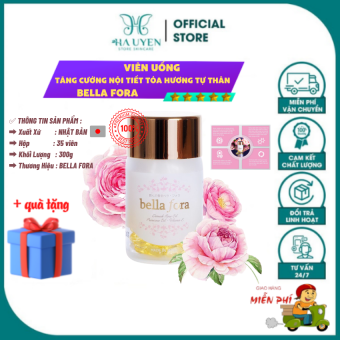 Viên tăng cường nội tiết Bella Fora Nhật Bản 35 viên HA47 giúp phụ nữ tự tin hơn với mùi cơ thể tự nhiên - HÀ UYÊN