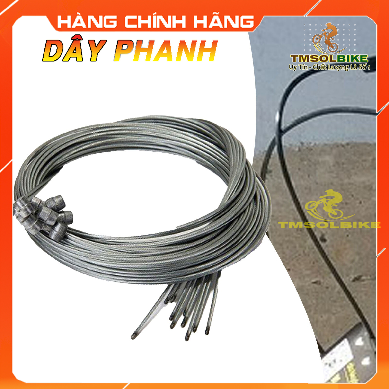 Dây phanh xe đạp , ruột phanh xe đạp phổ thông