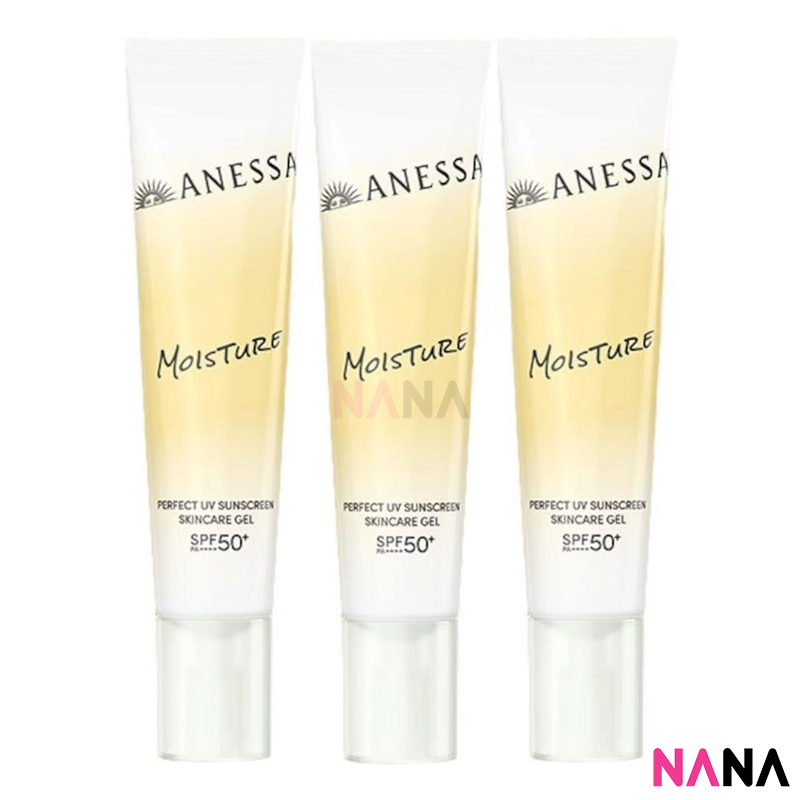 Anessa Moisture Perfect Uv Sunscreen Skincare Gel Spf50+ Pa++++ 15g X3 ราคา 810 บาท*ส่งฟรี