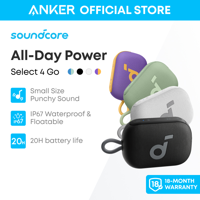 Anker Soundcore Mini 3 Bluetooth Speaker - Waterproof, Bassup