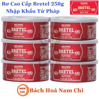 Bơ Đồng Tiền Pháp Beurre Bretel French Butter 250g - Nhập Khẩu Pháp