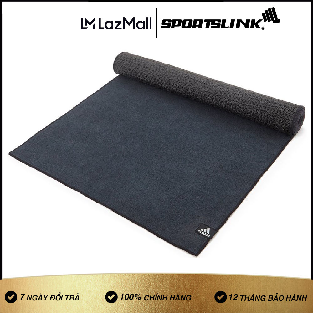 Thảm yoga du lịch Adidas 2mm - Thảm vải siêu tiện lợi, Dễ dàng để rửa sạch bảo quản