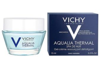 Mặt nạ ngủ cung cấp nước tức thì Vichy Aqualia Thermal Night Spa 15ml