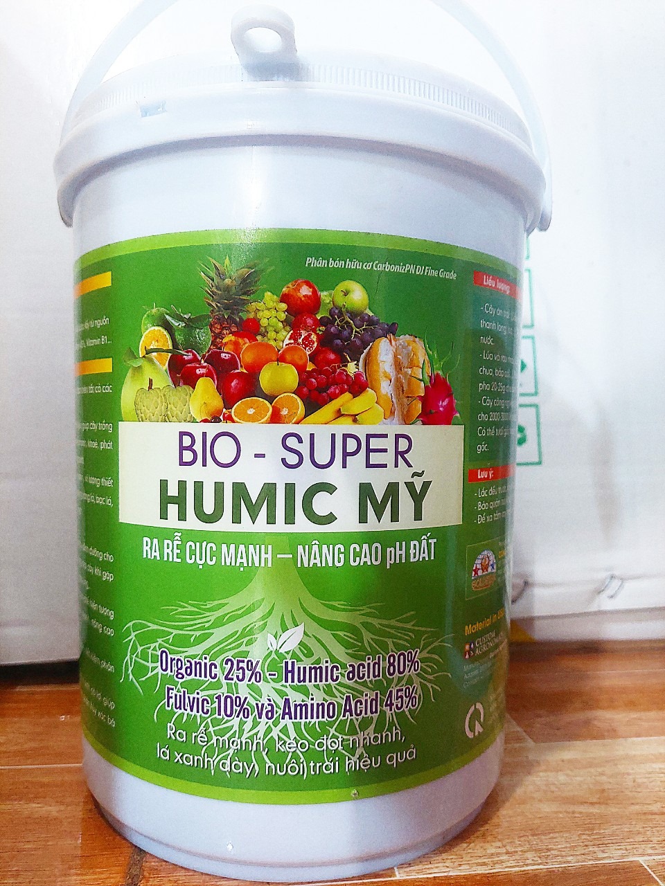 Humic mỹ dạng đặc - kích thích ra rễ mạnh - dưỡng lá xanh - chống vàng lá