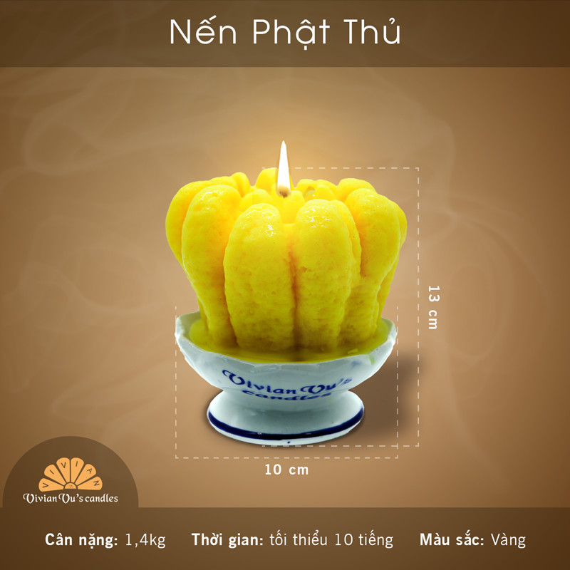 Vivian Vu's Candle - Nến phật thủ