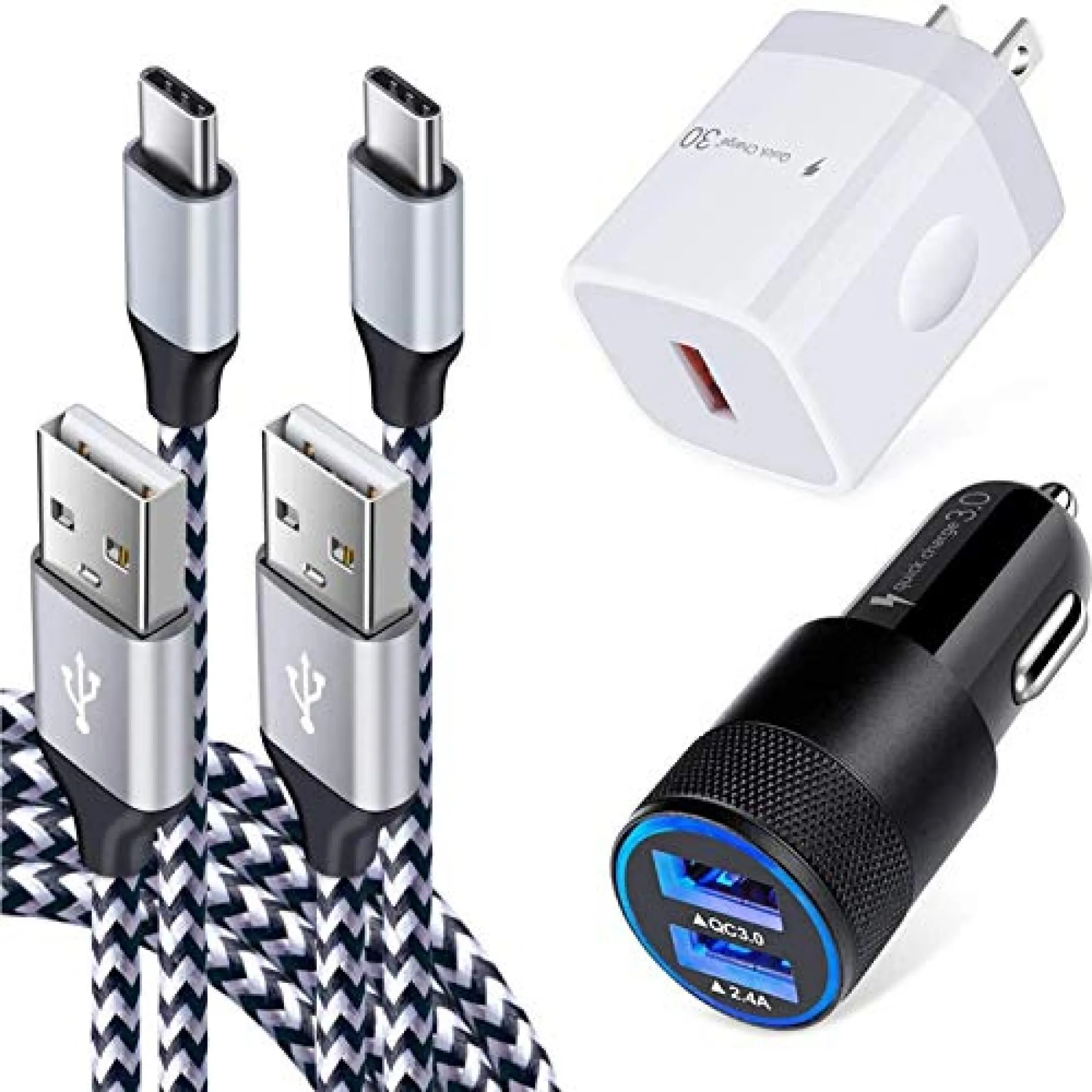 wall adapter to car charger