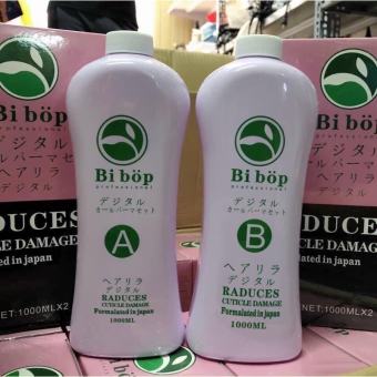 Cặp Thuốc Uốn Nóng Bibop Mới 1000Mlx2 Sóng Căng Đẩy Sóng Siêu Hot