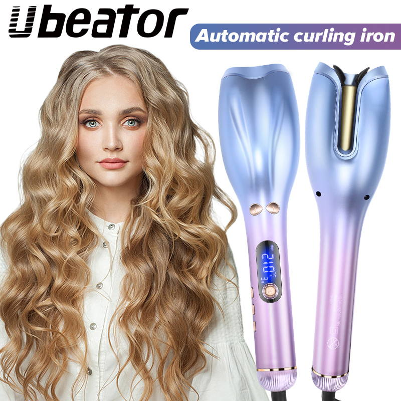 Ubeator máy uốn tóc tự động máy uốn tóc dụng cụ tạo kiểu tóc sóng lớn làm nóng nhanh cho học sinh nữ