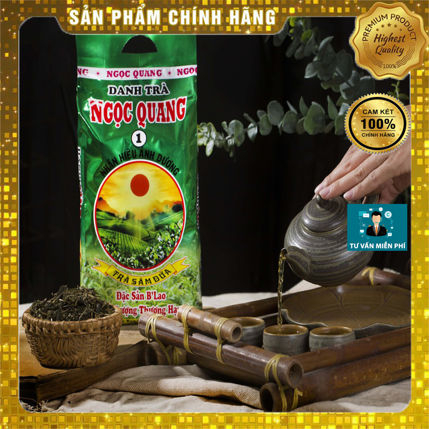 [Đệ Nhất Danh Trà] Trà Sâm Dứa Ngọc Quang Được Chọn Lọc Từ Lá Trà Thơm Ngon Nhất Hòa Quyện Cùng Hương Thơm Dịu Nhẹ Của Dứa Và Sâm Tạo Nên Một Tuyệt Phẩm Trà