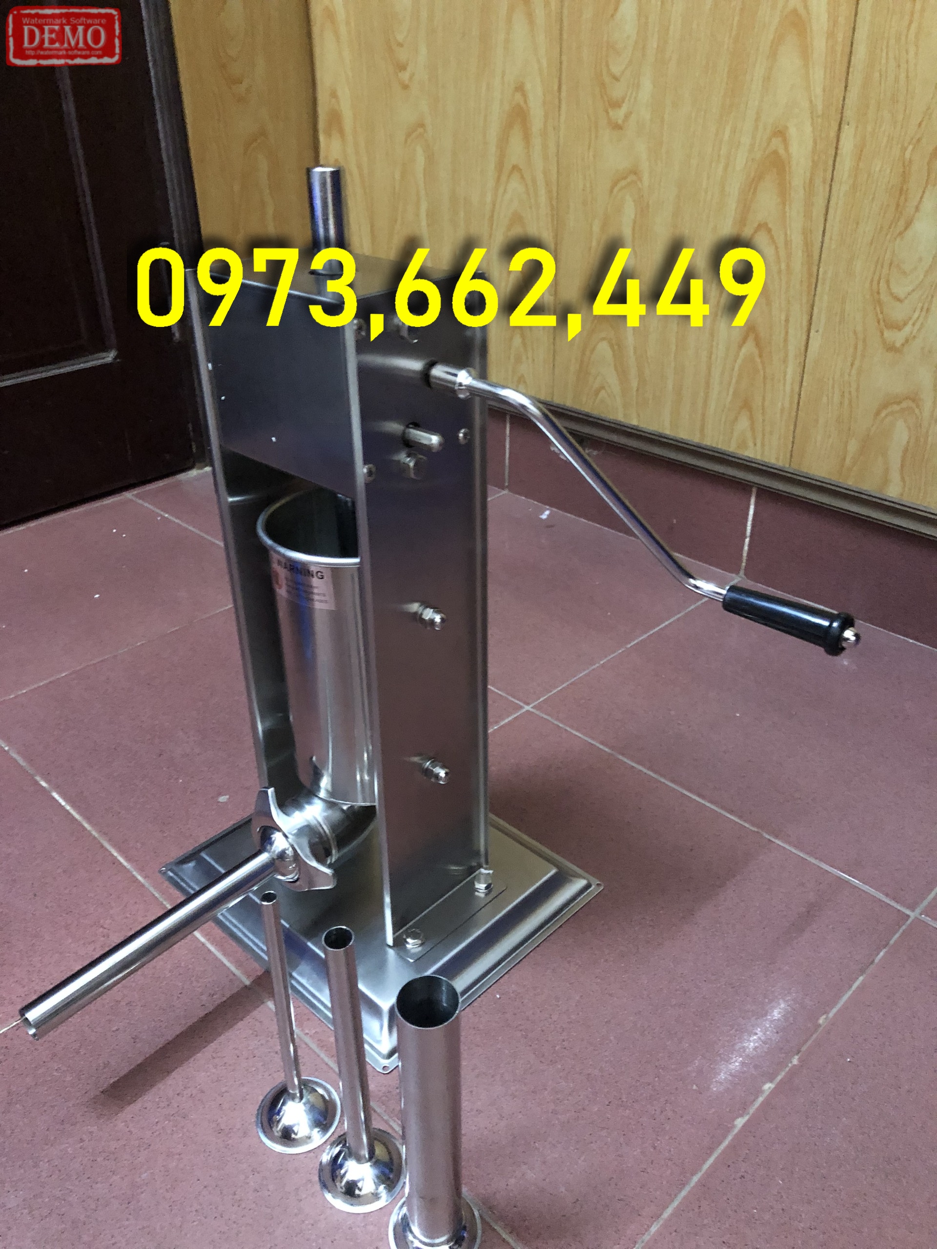 Cối đùn dồi sụn, lòng dồi, lòng non, xúc xích lạp xưởng 2L