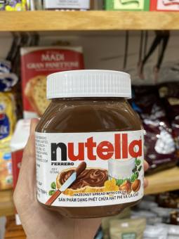 Bơ Hạt Phỉ Phết Cacao Nutella (200g).  Date 06/2023