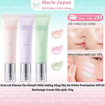 Kem Lót Klavuu Che Khuyết Điểm Dưỡng Sáng Mịn Da White Pearlsation SPF30 Hàn quốc 30g