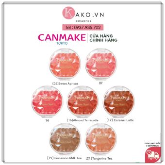 Phấn má hồng dạng kem Canmake Cream Cheek Nhật Bản