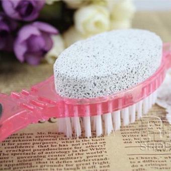 Chà gót chân 4 chức năng mài dũa móng chà gót chân có bàn chải tiện dụng tẩy tế bào chết