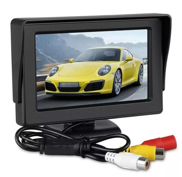 Màn hình camera taplo 4.3 inch kèm camera lùi đèn hồng ngoại