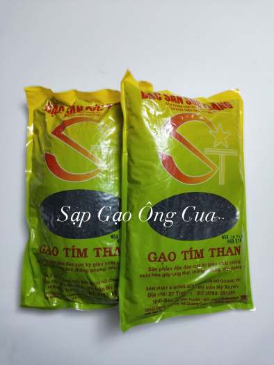 Gạo ST lứt tím than 2kg