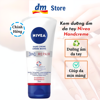 Kem tay dưỡng tay Nivea, dưỡng ẩm da tay chân chăm sóc da và móng tay mềm mượt