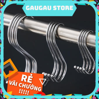 Móc Chữ S (Loại Cao Cấp Có Đầu Tròn) Treo Đồ Siêu Chắc - Treo Hàng Hóa - Inox Loại 1 (Chọn Size) [ Hàng Loại 1 ]