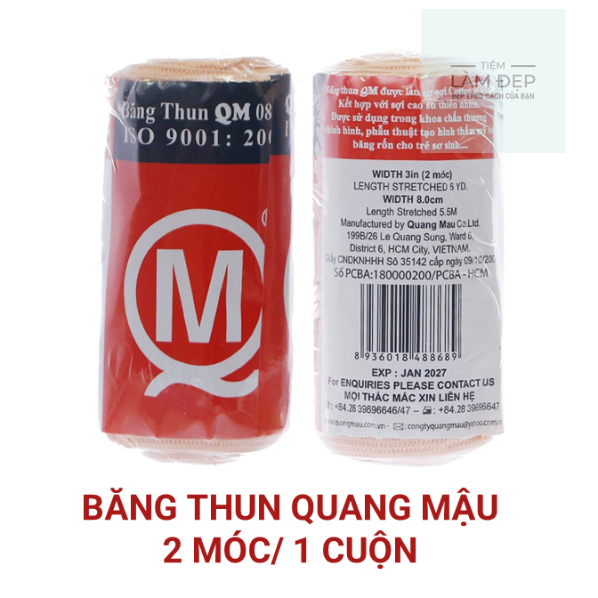 Băng thun quang mậu loại 2 móc, 3 móc, 4 móc