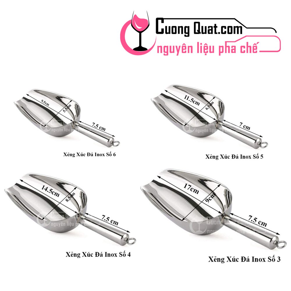 Xẻng Xúc Đá Innox