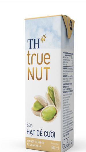 Combo 3 lốc (12 hộp) Sữa hạt dẻ cười TH true NUT 180ml