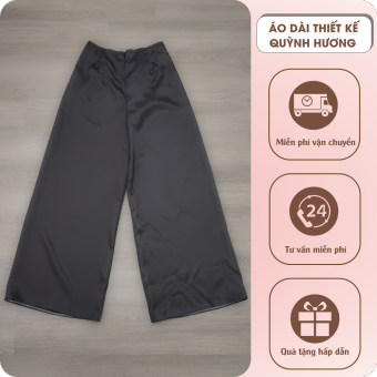 Quần phi bóng mặc áo dài mềm mại