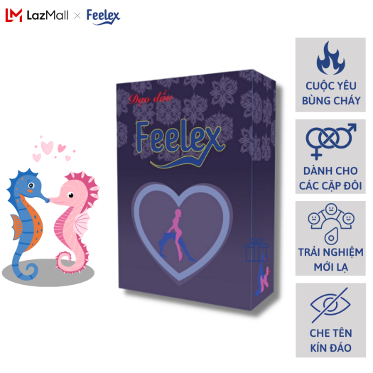 Cờ cá ngựa Drinking game Dạo Đầu Feelex cho cặp đôi hẹn hò 49 ô