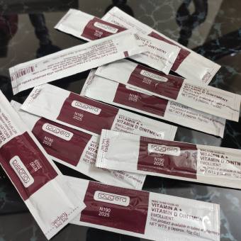 Set 10 tuýp Vitamin A & D dưỡng trong xăm thẩm mỹ , Xăm Hình