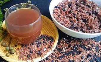 trà gạo lức đậu đen