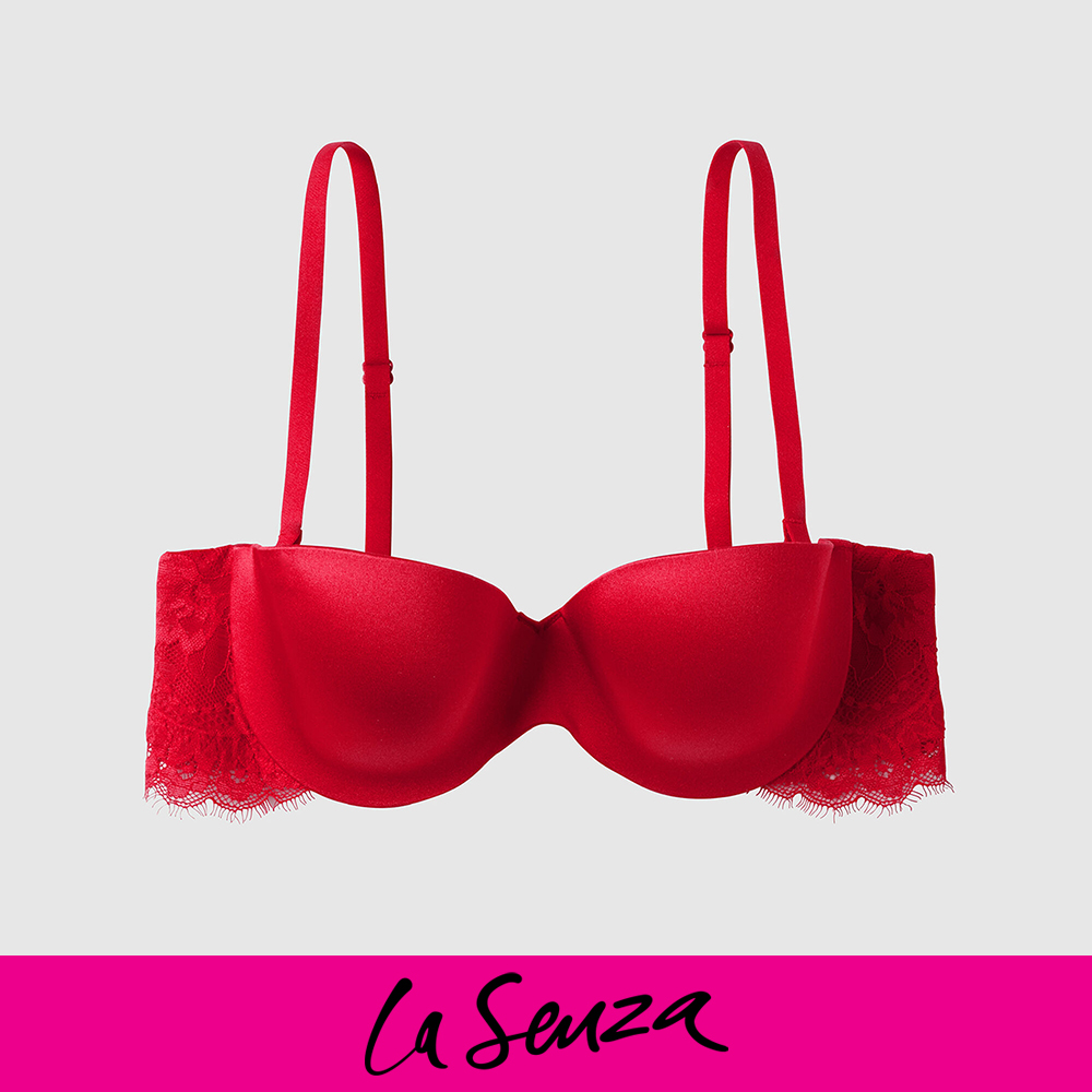 La Senza DIVA Demi-Buste Lace Thin Cup Bra, Women's Fashion, Tops, Other  Tops on Carousell