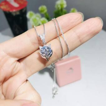 Dây chuyền | dây chuyền nữ | vòng cổ bạc | dây chuyền bạc | vòng cổ bạc nữ Mặt Hồ Ly - Trang Sức No.93