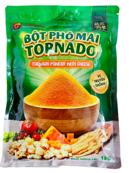Bột phô mai Tornado vị truyền thống 1kg