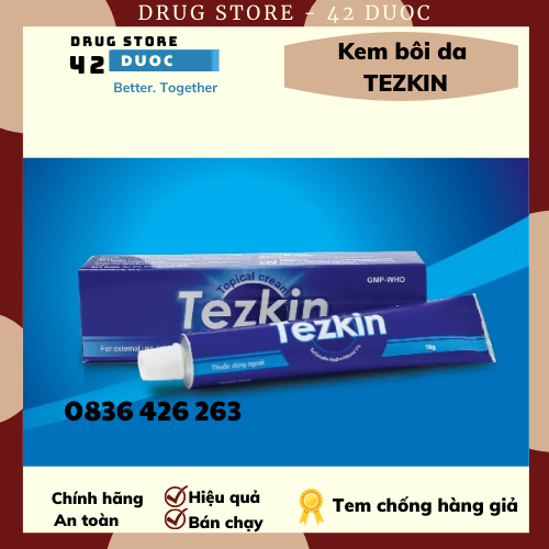 Kem bôi da tezkin