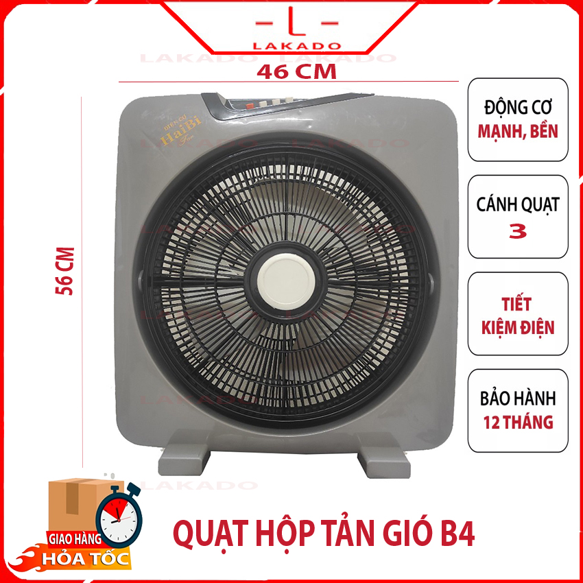 [MIỄN PHÍ VẬN CHUYỂN] Quạt tản gió Haibi, quạt hộp mini, quạt hộp tản gió tiết kiệm điện