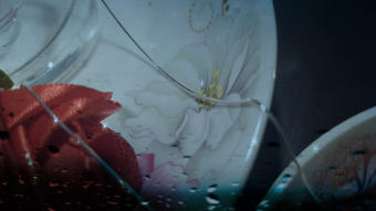 dây chuyền bạc tinh khiết mạ bạch kim kiểu sợi mì ( rắn)