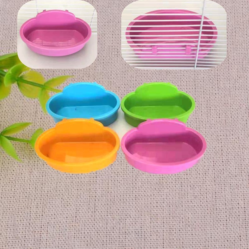 Máng ăn cho chuột Hamster Bọ Ú Nhím Chim Vẹt móc lồng