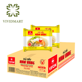 HỦ TIẾU NAM VANG VIFON, HỦ TÍU ĂN LIỀN - THÙNG 30 GÓI (65g/GÓI) - VIFON