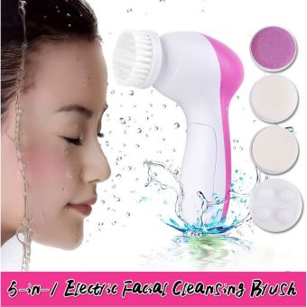 Máy rửa mặt massage da mặt 5 in 1 làm sạch da mặt hiệu quả, Máy rửa mặt massage da mặt . Máy rửa mặt, tẩy da chết, chăm sóc da mặt 5 trong 1 giúp mát xa mặt chống lão hóa cho mọi loại da.