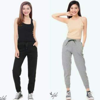 Quần jogger nỉ nữ